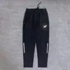 Pantalones Ribeteados de Secado Rápido de Moda para Deportes al Aire Libre para Hombre, Verano, Ajuste Holgado, Versátiles, Transpirables, Fitness, Casual, de Secado Rápido, Transpirables
