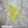 Arreglo floral artificial de orquídea para baile de bodas, orquídea de tallo largo con diseño de mariposa, flores artificiales al por mayor, materiales florales decorativos de alta calidad