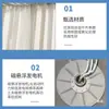 Turbina Eólica de Eixo Vertical Pequeno Gerador de Vento Ímã Permanente Portátil Eólico-Solar Micro CC Turbina Eólica de Eixo Vertical Pequena