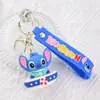 Llavero Lindo de Stitch Transfronterizo Dibujo Animado Muñeco Lilo y Stitch Llavero Colgante para Pareja Regalo Creativo