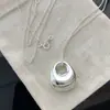 Collar Colgante Gota de Agua Estilo Ouni Girasol para Mujer, Diseño de Nicho Coreano, Cadena Larga Simple y de Alta Gama para Suéter