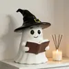 Nuevo producto transfronterizo: Luz de noche de fantasma de Halloween tocando la guitarra, lindo adorno para escritorio de lectura, decoración para fiesta del festival de fantasmas