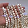 Cuentas de Concha de Imitación Perlas de Vidrio Blanco Perla 650 Color Agujero Recto Cuentas Sueltas Accesorios de Joyería DIY Abalorios Productos Semiacabados Venta al por Mayor