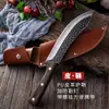 Cuchillo de deshuesar ala de pollo forjado al por mayor cuchillo de corte de cerdo forjado a mano cuchillo especial de deshuesar cuchillo de corte de carne cuchillo de venta de carne
