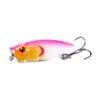 Isca Luya para pesca de superfície com micro-ondas 2,7g isca dura de arrasto de superfície pesca em água doce e salgada perca isca de anzol atacado