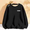 Sudadera gruesa de otoño e invierno para hombre, top informal de cuello redondo, chaqueta holgada, camiseta básica versátil, de manga larga y cálida