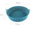 Bandeja de Silicona para Freidora de Aire Sartén Especial de Silicona Grado Alimenticio Herramientas Domésticas Resistente a Altas Temperaturas Bandeja para Horno