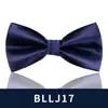 Gravata Borboleta Masculina Zíper Sem Nós Preguiçoso Camisa Masculina Cerimônia de Casamento Vestido Mãos de Negócios Azul
