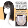 Pieza de peluca femenina cabello largo lacio pieza superior reedición cobertura de área grande canas aumento de volumen cabello real pieza de reedición soporte generación cabello
