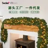 Fornecimento Direto da Fábrica Amazon Transfronteiriço Natal Artificial Denso Simulação Vinha Decorativa Decoração de Cena de Lareira Doméstica