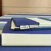 2026 Nuevo Modelo Clase A Grado Maternidad 100% Algodón Cepillado Engrosado Sábana para Cama Estilo Simple Rayada Sábana para Cama del Hogar para Dormitorio