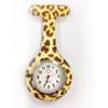 Reloj de Enfermera para Mujer Impermeable Reloj Colgante con Pin Simple Reloj de Bolsillo de Silicona Estudiante Prueba de Batería Reloj de Bolsillo para el Pecho de Doctor