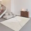 Tapete de área grande para uso doméstico, tapete estilo nórdico, tapete simples para sala de estar, tapete para mesa de centro, tapete para sofá, tapete para quarto, tapete de cobertura total para o cômodo inteiro, tapete de cabeceira