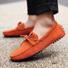 2022 nuevos zapatos tipo mocasín para hombre talla grande 49 talla 50 zapatos de cordones de cuero zapatos de conducción zapatos de hombre comercio exterior AliExpress