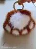 Colgante de Felpa de Pata de Gato Llavero Lindo de Gato Adorno Pata de Piel Sintética de Visón Corazón de Niña Colgante de Gato Negro Pequeño para Mochila