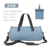 Bolsa de Viaje Plegable Transfronteriza, Bolsa de Equipaje de Gran Capacidad, Bolsa Deportiva Multibolsillos, Bolsa de Gimnasio, Bolsa de Almacenamiento para Exteriores con Logo
