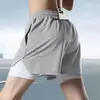 Novos Shorts Esportivos para Homens e Mulheres Especiais para Corrida Podem Colocar Celular Verão Profissional Atletismo Treinamento Secagem Rápida Shorts de Três Pontos