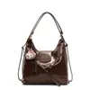 Bolsa Grande Nueva Retro Primavera para Mujer Bolso de Hombro Bolso Cruzado Multifuncional Mochila para Estudiante y Viajero