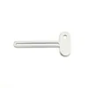 Herramienta para exprimir pasta de dientes, Clip para tubo de color para peluquería, Exprimidor de pasta de dientes metálico semicircular, Herramienta para rizar, Almacenamiento de aleación de zinc