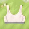 Roupa íntima de Gaze Leve e Respirável para Meninas, Sutiã Esportivo Stretch para Estudantes, Regata Confortável e Bonita para Desenvolvimento das Costas