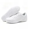 Zapatos de Aeróbicos Competitivos Estudiantes Blancos Zapatos de Fitness Zapatos Deportivos de Animación Zapatos de Competición de Entrenamiento para Mujeres Suela Suave Niños