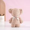 Toalha Urso Personalizada Lembrancinha de Casamento Toalha de Veludo Coral Toalha Quadrada Abertura de Evento Toalha Presente Formato de Urso