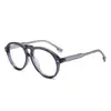 Gafas de Sol Estampado de Leopardo para Hombre, Gafas de Moda Estilo Piloto Retro, Gafas de Sol Antivibración de Gama Alta para Celebridades de Internet para Mujer