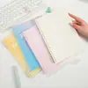 Cuaderno de Hojas Sueltas B5 con Gradiente de Alta Apariencia para Estudiantes, Cuaderno Espiral Desmontable Sencillo, Cómodo de Sostener, Cuaderno para Tareas