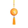 Saquinho 3D de Bolo da Lua para o Festival do Meio Outono, Saquinho Decorativo de Bolo da Lua Estilo Chinês, Lembrança Cultural e Criativa para Barracas e Áreas Turísticas, Saquinho com Borla