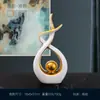 Adornos modernos de cerámica de lujo ligero para sala de estar, recibidor, mueble de TV, escritorio de oficina creativo, mueble de vino, decoraciones para inauguración de casa