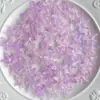 Acrílico colorido degradado lentejuelas estrella de mar diy hecho a mano cuentas con cuentas cadena para teléfono móvil con agujero pasante accesorios de joyería material