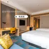 Móveis de Hotel Yalexuan Conjunto Completo de Mesas de Cabeceira para Quarto Padrão, Cabeceiras de Cama, Sofás, Reforma de Quarto Modelo para Pousada, Fábrica de Móveis Fixos