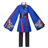 Disfraz Cosplay de Twisted Wonderland Blancanieves Vil Kimono Unisex Anime Juego Ropa Cosplay 2D
