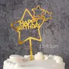 Decoración de Tarjeta de Pastel Acrílica para el Día de San Valentín Decoración de Mesa de Postres Bandera de Pastel Te Quiero Papá Bandera de Plástico