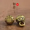 Botão cheongsam estilo étnico Hanfu botão decorativo vintage nó chinês fivela de conta de metal pulseira contas liga contas soltas