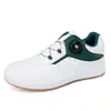 Sapatos de Golfe Respiráveis e Resistentes ao Desgaste para Homens e Mulheres, Estilosos, Antiderrapantes, com Travas, Esportivos, para Casais, de Venda Transfronteiriça