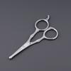 Tijeras de punta redonda de acero inoxidable transfronterizas, tijeras de melocotón, tijeras para barba, tijeras con relieve, tijeras para recortar cejas, tijeras de maquillaje, tijeras de belleza