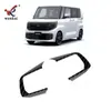 Adecuado para Nissan 25 Roox Volante Modificado Botón Tira Brillante Decorativa Parche Interior Suministros Automotrices Especiales