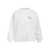 Camiseta de Manga Larga con Estampado Creativo de Letras y Estrellas para Hombre, Top Holgado Casual Estilo Callejero Cuello Redondo para Primavera y Otoño