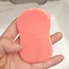 Mini Cepillo Limpiador Facial, Cepillo Limpiador Facial de Dedo, Removedor de Maquillaje Masajeador Suave de Silicona, Cepillo Limpiador Facial, Cepillo Portátil para Puntos Negros Faciales