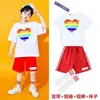 Traje de Cheerleading Infantil para Jogos Infantis Traje em Grupo para Jardim de Infância Traje de Cheerleading Dança Jazz