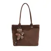 Bolso Tote Tejido Retro para Mujer 2026 Nueva Moda Estilo Coreano Gran Capacidad Bolso de Hombro Moda Bolso de Axila Venta al por Mayor