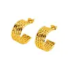 Pendientes Geométricos de Acero Inoxidable para Mujer de Amazon Transfronterizos, Estilo de Lujo Ligero de Moda, Nuevo Modelo Unisex, Directo de Fábrica