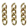 Nueva Cadena de Cola de Hierro de 10 cm para Joyería DIY, Pulsera, Cadena de Extensión para Collar, Bolso, Taza, Cadena Decorativa para Joyería