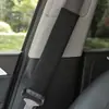Almohadillas para cinturón de seguridad de coche, protectores de cinturón de seguridad de lino para vehículos, fundas de cinturón de seguridad para coche cómodas y anti-rozaduras