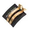 Conjunto de Grampos de Cabelo He Ming Estilo Coreano Simples Metal Geométrico Grampo de Cabelo Presilha Bico de Pato Moda Lateral Presilha de Cabelo