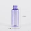 Botella Pet Transparente Hombro Plano Color 50ml Botella de Plástico 50ml Spray Desmaquillante Agua Embotellado Botella de Agua Desinfección