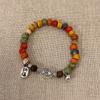 Pulseira Cerâmica Artística Retrô Lucking Nafu Guofeng Pulseira de Contas de Porcelana Jingdezhen Pulseira de Miçangas Casal Estudante Joias Femininas