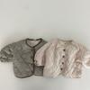 Ropa Infantil Estilo Coreano Ropa para Bebés y Niños Pequeños Otoño e Invierno Ligera Holgada Casual Corta de Algodón Chaqueta Cálida para Bebé