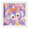 Presente Artesanal Pintura com Diamantes Brilhantes Brinquedo Educativo com Adesivos de Diamante e Porta-Retrato Peça de Exibição Criativa DIY